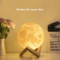 3D Moon Night Table Lamp — image 4