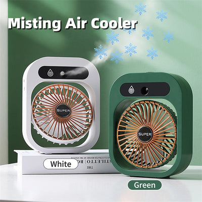 USB Misting Desk Fan and Humidifier