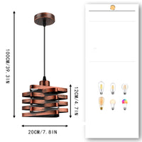 Vintage Iron Bedroom Chandelier — image 5