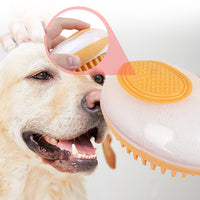 2-in-1 Silicone Pet Bath Brush — image 2