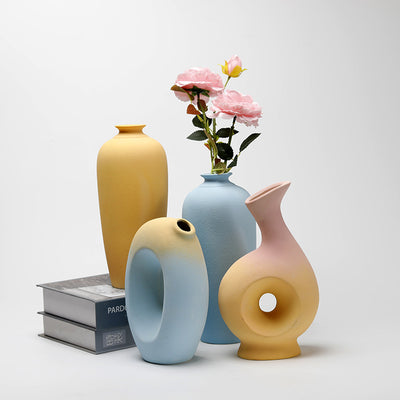 Handmade Ceramic Dried Flower Vase