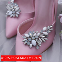 Rhinestone Wedding Shoe Buckle Set — image 6