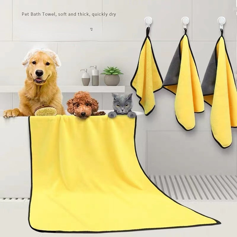 Microfiber Quick-Dry Pet Bath Towel — image 11