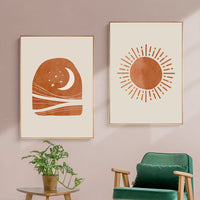 Framed Nordic Canvas Wall Art — image 3
