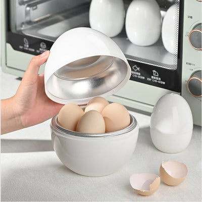Microwave Four-Egg Steamer Cooker
