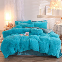 Plush Fleece Duvet Cover Set — image 4