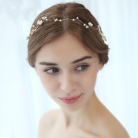 Handmade Pearl Bridal Hair Braid — image 6