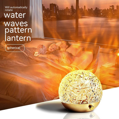 Water Ripple Crystal Mood Lamp