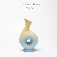 Handmade Ceramic Dried Flower Vase — image 8