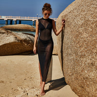 Sleeveless V-Neck Beach Blouse — image 5