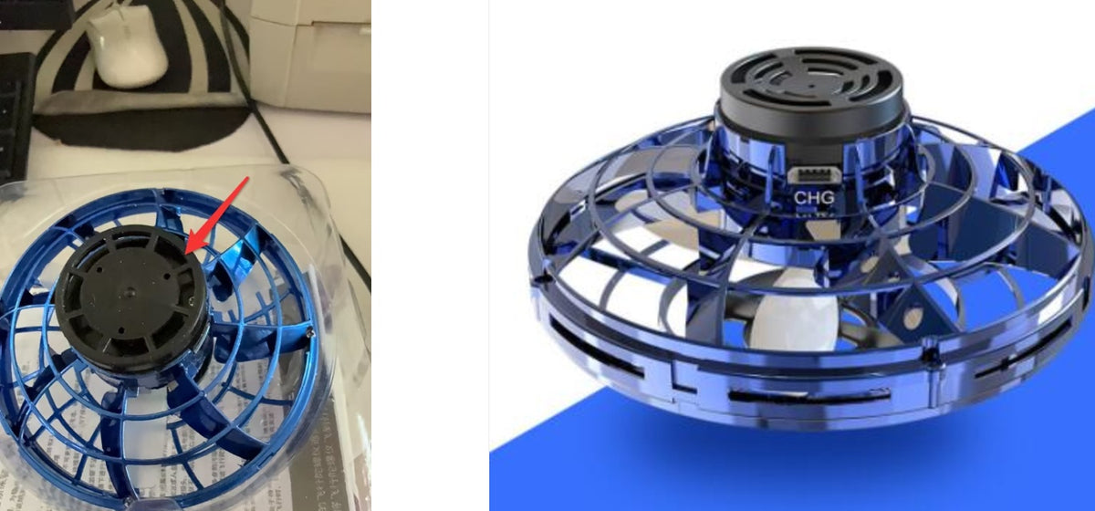 Induction Flying Gyro Drone Toy — image 11