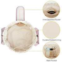 Drawstring Makeup Organizer Bag — image 8