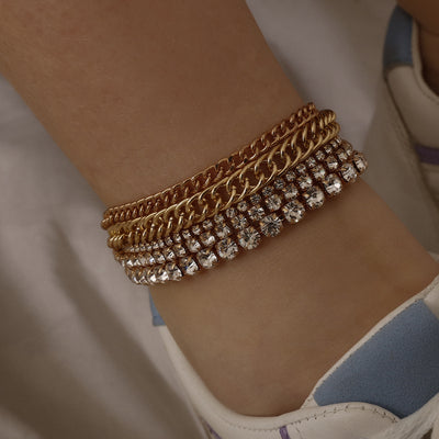 Geometric Beach Anklet
