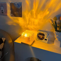 Rotating Water Ripple LED Table Lamp — image 3