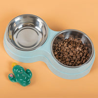 Double Stainless Steel Pet Bowls — image 2