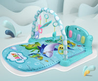 Baby Piano Play Mat with Toy Rack — image 6