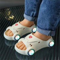 Kids Light-Up Car Beach Sandals