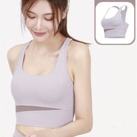 Patchwork Sports Bra and Leggings Set — image 2