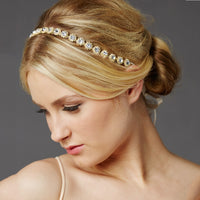Rhinestone Sunflower Bridal Hair Band — image 2