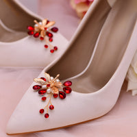 Rhinestone Wedding Shoe Buckle Set — image 5