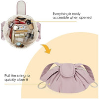 Drawstring Makeup Organizer Bag — image 5
