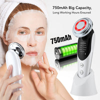 7-in-1 EMS Facial Massager with LED Light Therapy — image 3