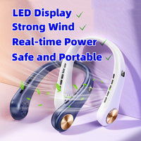 Rechargeable Bladeless Neck Fan — image 2
