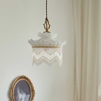 Glass Tassel Bedroom Chandelier — image 3