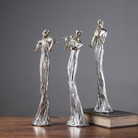 Light Luxury Resin Guitar Figurine