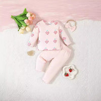 Infant Three-Piece Printed Outfit Set — image 2