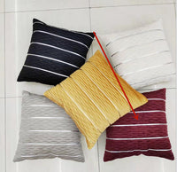 Striped Velvet 45cm Pillow Cover — image 7