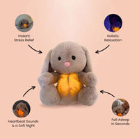 Breathing Sensory Plush Bunny Toy — image 2