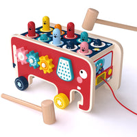 Wooden Montessori Pounding Bench Toy — image 3