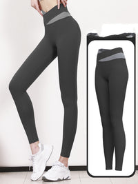 Patchwork Sports Bra and Leggings Set — image 8