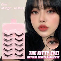 Five-Pair Manga False Eyelashes — image 2