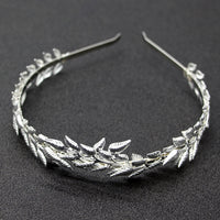Golden Leaf Bridal Headband — image 4