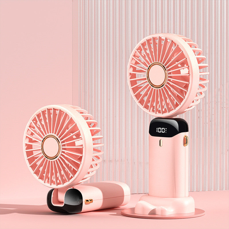 Rechargeable 5-Speed Handheld Fan — image 9