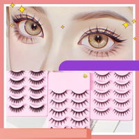 Five-Pair Manga False Eyelashes — image 5