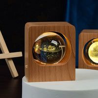3D Crystal Ball USB Night Light — image 2