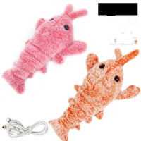 USB Jumping Shrimp Cat Toy — image 3
