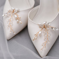 Rhinestone Wedding Shoe Buckle Set — image 3