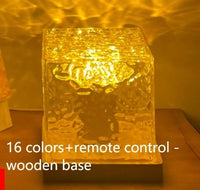 Rotating Water Ripple LED Table Lamp — image 7