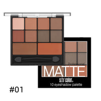 10-Color Smoky Nude Eyeshadow Palette — image 3