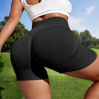 High-Waist Seamless Short Leggings — image 7