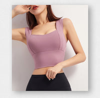 Women’s Medium-Support Padded Yoga Sports Bra — image 4