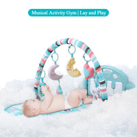 Baby Piano Play Mat with Toy Rack — image 3