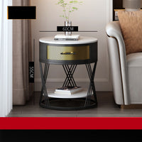 Round Slate Coffee Table — image 7