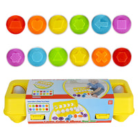 Montessori Shape Matching Egg Toy Set — image 6