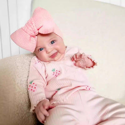 Infant Three-Piece Printed Outfit Set