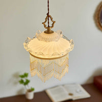 Glass Tassel Bedroom Chandelier — image 2